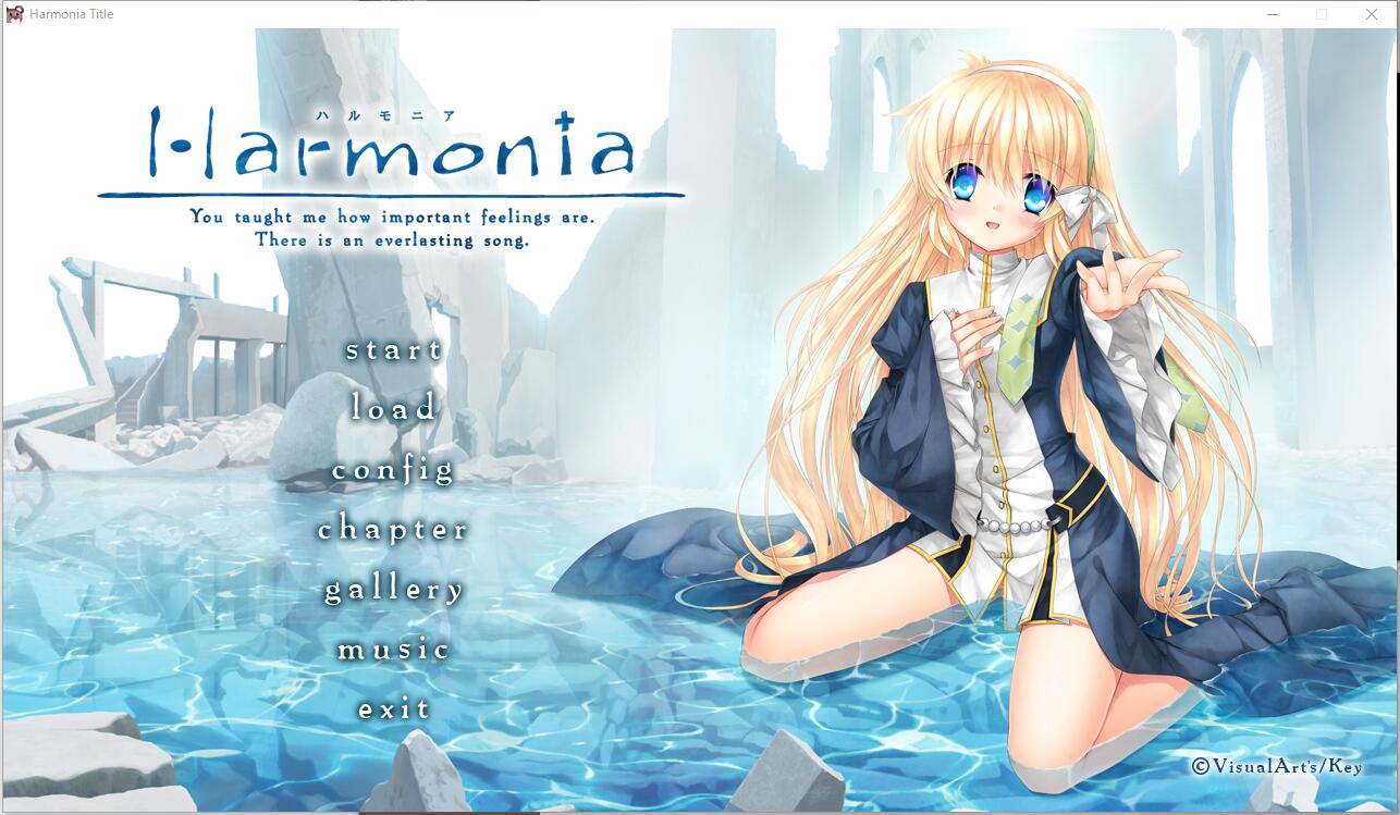 Harmonia Key社15周年纪念作品harmonia通关感言 开箱 Yunlu18 Net
